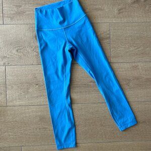 Blue Lululemon leggings